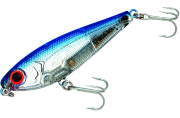 Image of Bomber Saltwater SW Badonk Hi P Topwater Lure, 4in, 1/2oz, Silver Flash/Black Back, BSWDTH4347