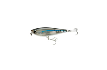 Image of Bomber Badonk-A-Donk HP Rattling Topwater Lure, 3.5in, 1/2oz, Silver Mullet, BSWDTH3341