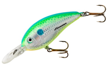 Image of Bomber Fat Free Guppy Crankbait, 2 3/8in, 3/8oz, Dances Citrus, BD5MDCS