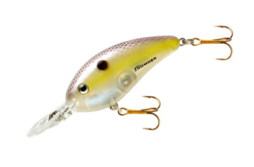 Image of Bomber Fat Free Guppy Crankbait, 2 3/8in, 3/8oz, Shadtreuse, BD5MSTR