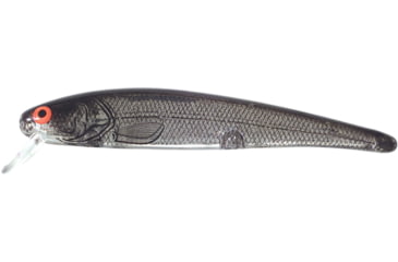 Image of Bomber Jointed Long 15A Slender Minnow Lure, 4 1/2in, 5/8oz, Silver Flash/Black Back, B15JXSI