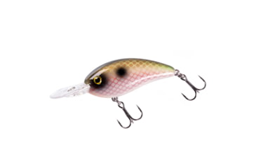 Image of Bomber Fat Free Guppy Crankbait, 2 3/8in, 3/8oz, Electric Shad, BMBD5M519