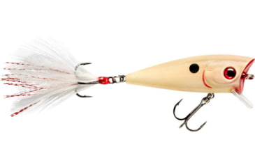 Image of Booyah Prank Popper Diver, 5/16oz, 2.31in, 0-2 Feet, 6 Trebles, Bone Shiner, BYPRK217