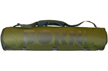 Image of Born Outdoor Badger Bed 30 Baja Bundle, Multi Moss Green/Dijon, Large, BO-BB-30-QS-DJ-BD
