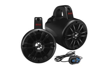 Image of Boss Audio 4&quot; 2-Way Amplified Roll Cage/Waketower Speaker Pods w/Bluetooth Controller BM40AMPBT 73102