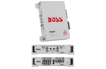 Image of Boss Audio 4-Channel Amplifier, White MR1004