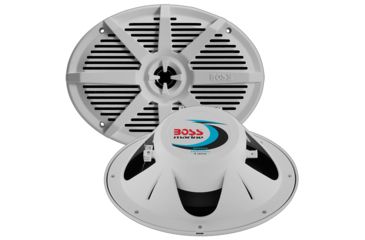 Image of Boss Audio 6x9in 2-Way Coaxial Marine Speaker 350W, White MR692W