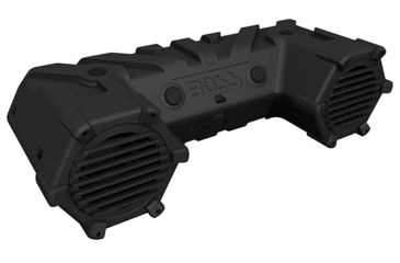 Image of Boss Audio ATV Sound System w/ 8in 800W Marine Speakers, Bluetooth and Dual LED Light Bar, Black ATVB95LED
