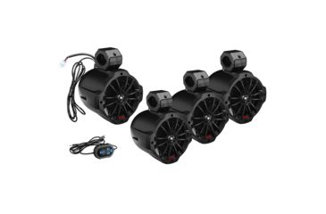 Image of Boss Audio B62ABT 6.5" 2-Way Amplified Waketower Speakers w/Bluetooth Controller - Set of 4 72991
