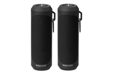 Image of Boss Audio Bolt Marine Bluetooth Portable Speaker System w/Flashlight - Pair - Black 77206