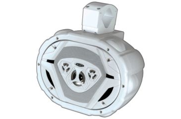 Image of Boss Audio Marine 6x9in 4-Way Wake Tower Speaker, White MRWT69W