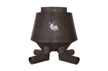 Image of Boss Buck 200 lb Post Feeder, Brown, BB-1.200.PF