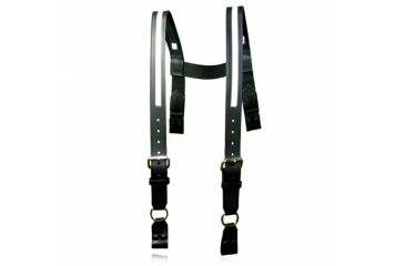 Image of Firefighterâ€™S H-Back Suspenders, Loop Attachment, 1/2â€ Reflective Ribbon, 3â€ Longer