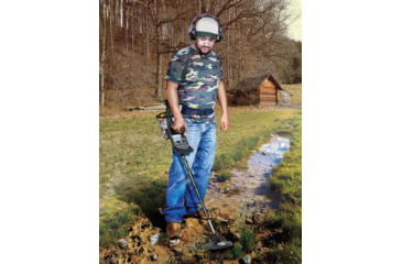 Image of Bounty Hunter Gold Digger Metal Detector with Headphones