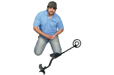 Image of Bounty Hunter Quick Draw II Digital Metal Detector with Four Operating Modes and LCD Display - QD2