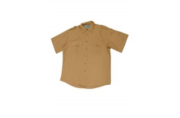 Image of Boyt Harness Dual Pad Short Sleeve Safari Shirt, Khaki, Large, SA150 DUAL PAD SS KHAKI L