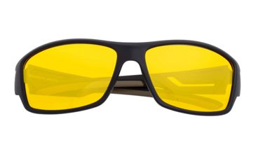 Image of Breed Aquarius Polarized Sunglasses - Men's, Black/Yellow, One Size, BSG060YL