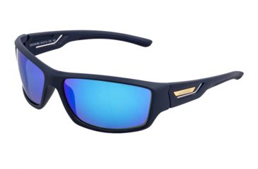 Image of Breed Aquarius Polarized Sunglasses - Men's, Navy/Blue, One Size, BSG060BL