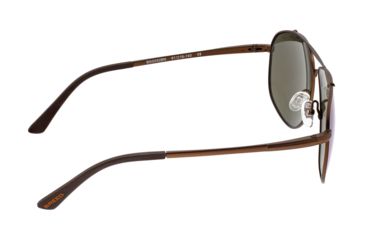 Image of Breed Asteroid Sunglasses, Brown Titanium Frame, Blue Polarized Lens, Brown/Blue, One Size, BSG052BN