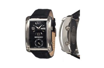 Image of Breed Aston Swiss Mens Watch, Black Dial, 40mm Case Diameter BRD3801