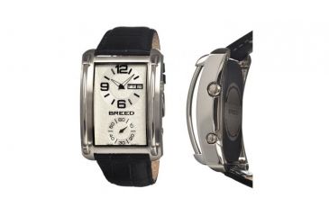 Image of Breed Aston Swiss Mens Watch, Silver Dial, 40mm Case Diameter BRD3802