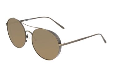 Image of Breed Barlow Sunglasses, Bronze Titanium Frame, Brown Polarized Lens, Bronze/Brown, One Size, BSG055BN