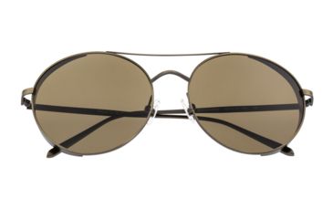 Image of Breed Barlow Sunglasses, Bronze Titanium Frame, Brown Polarized Lens, Bronze/Brown, One Size, BSG055BN