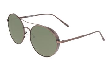Image of Breed Barlow Sunglasses, Brown Titanium Frame, Black Polarized Lens, Brown/Black, One Size, BSG055RB