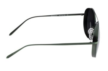 Image of Breed Barlow Sunglasses, Green Titanium Frame, Black Polarized Lens, Green/Black, One Size, BSG055GN