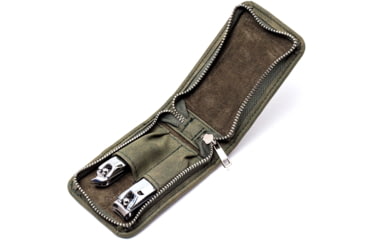 Image of Breed Breed Dagger 2 Piece Surgical Steel Groom Kit, Green, One Size, BRDGRMKIT2