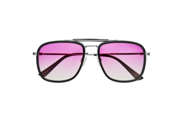 Image of Breed Flyer Polarized Sunglasses - Mens, Black Frame, Purple Lens, Black/Purple, One Size, BSG068C5