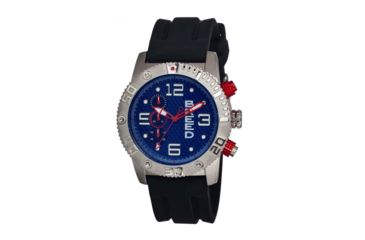 Image of Breed Grand Prix Chronograph Mens Watch, Blue Dial, 45mm Case Diameter BRD3902