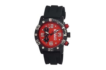 Image of Breed Grand Prix Chronograph Mens Watch, Red Dial, 45mm Case Diameter BRD3909