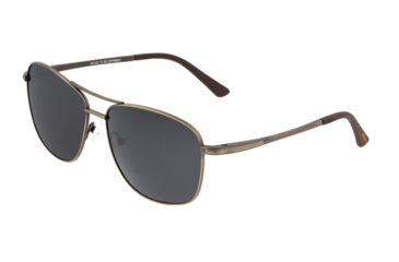 Image of Breed Hera Sunglasses, Bronze Titanium Frame, Black Polarized Lens, Bronze/Black, One Size, BSG054BN
