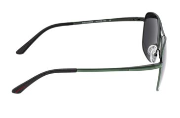 Image of Breed Hera Sunglasses, Green Titanium Frame, Black Polarized Lens, Green/Black, One Size, BSG054GN