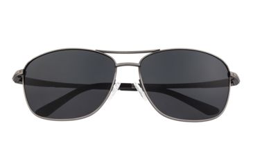 Image of Breed Hera Sunglasses, Gunmetal Titanium Frame, Black Polarized Lens, Gunmetal/Black, One Size, BSG054GY