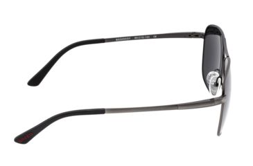 Image of Breed Hera Sunglasses, Gunmetal Titanium Frame, Black Polarized Lens, Gunmetal/Black, One Size, BSG054GY