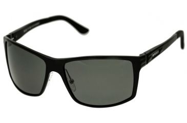 Image of Breed Kaskade Sunglasses, Black Titanium Frame, Black Lens BSG016BK