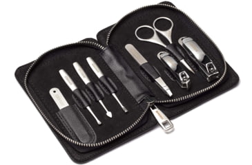 Image of Breed Katana 8 Piece Surgical Steel Groom Kit, Black, One Size, BRDGRMKIT-BK