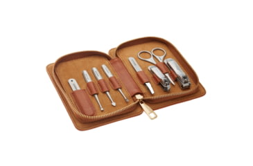 Image of Breed Katana 8 Piece Surgical Steel Groom Kit, Camel, One Size, BRDGRMKIT-CML