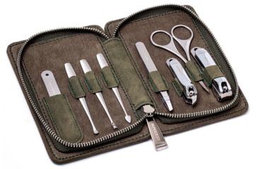 Image of Breed Katana 8 Piece Surgical Steel Groom Kit, Green, One Size, BRDGRMKIT