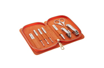Image of Breed Katana 8 Piece Surgical Steel Groom Kit, Orange, One Size, BRDGRMKIT-ORG