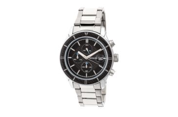 Image of Breed Maverick Mens Watch, Black / Silver BRD7501