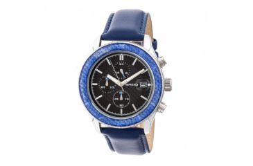 Image of Breed Maverick Mens Watch, Black / Blue BRD7504