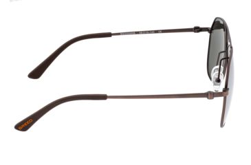 Image of Breed Mount Sunglasses, Brown Titanium Frame, Silver Polarized Lens, Brown/Silver, One Size, BSG056RB