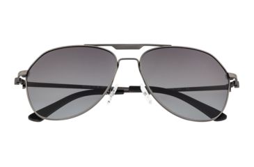 Image of Breed Mount Sunglasses, Gunmetal Titanium Frame, Black Polarized Lens, Gunmetal/Black, One Size, BSG056GY