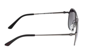 Image of Breed Mount Sunglasses, Gunmetal Titanium Frame, Black Polarized Lens, Gunmetal/Black, One Size, BSG056GY