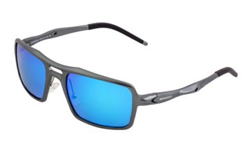 Image of Breed Orpheus Polarized Sunglasses - Men's, Gunmetal/Blue, One Size, BSG062BL