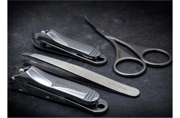 Image of Breed Sabre 4 Piece Surgical Steel Groom Kit, Green, One Size, BRDGRMKIT3