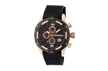 Image of Breed Saturn Collection Mens Sport Watch, Black BRD6605